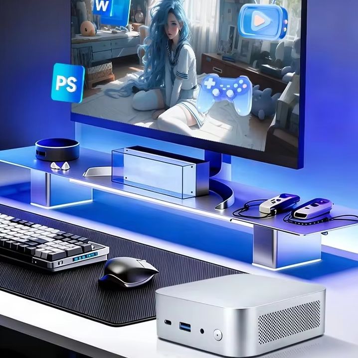 Amd Ryzen 7 7840Hs Mini Pc - Przenośny Mini PC do Gier Topton