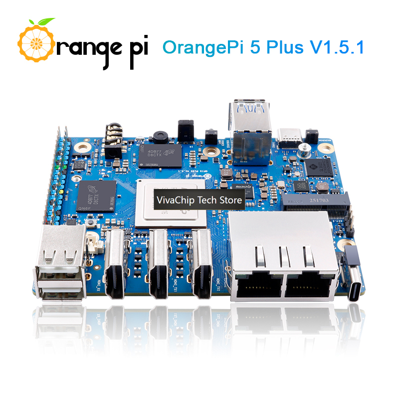 VivaChip TechOrange Pi 5 Plus  – Orange Pi 5 Plus 16Gb recenzja i cena