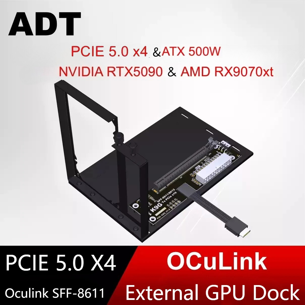K993G PCIe 5.0 X4 do OCuLink S – Oculink Egpu Mini Pc recenzja i cena