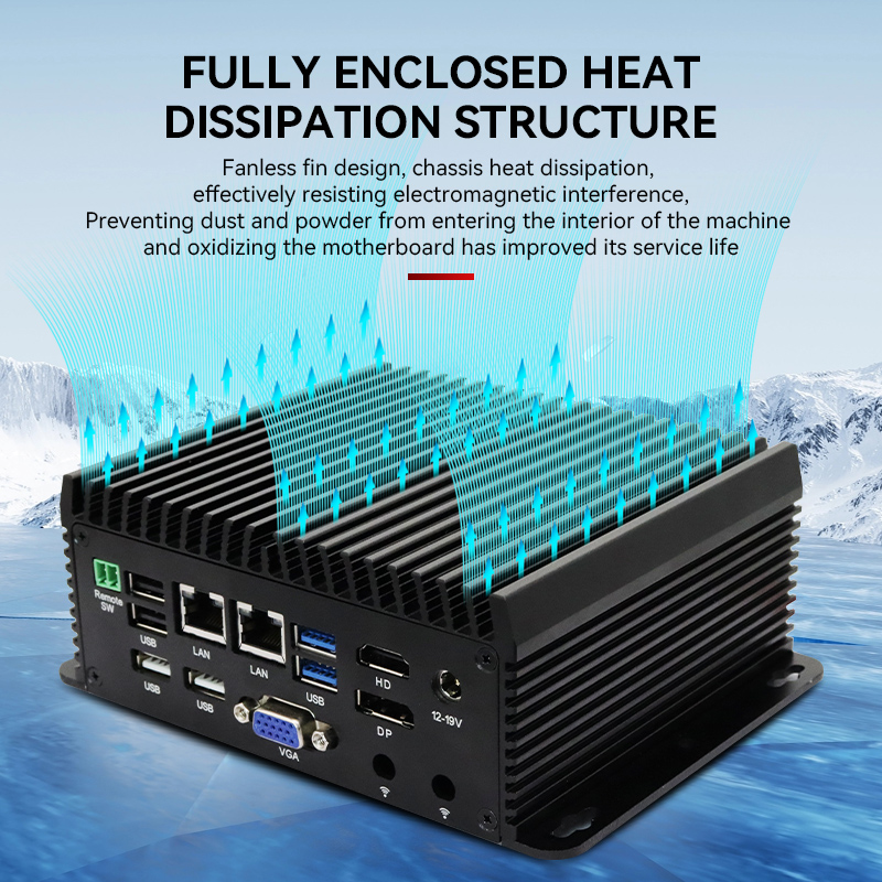 Komputer przemysłowy bez wenty – Fanless Industrial Pc Rs485 Core I7 recenzja i cena