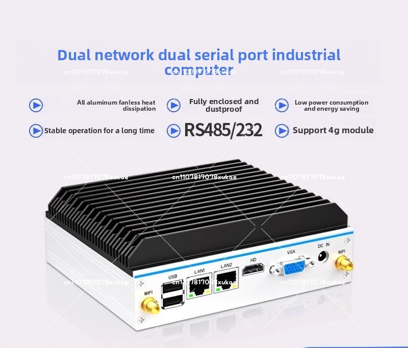 Mini komputer przemysłowy - Qu – Fanless Industrial Pc Rs485 Core I7 recenzja i cena