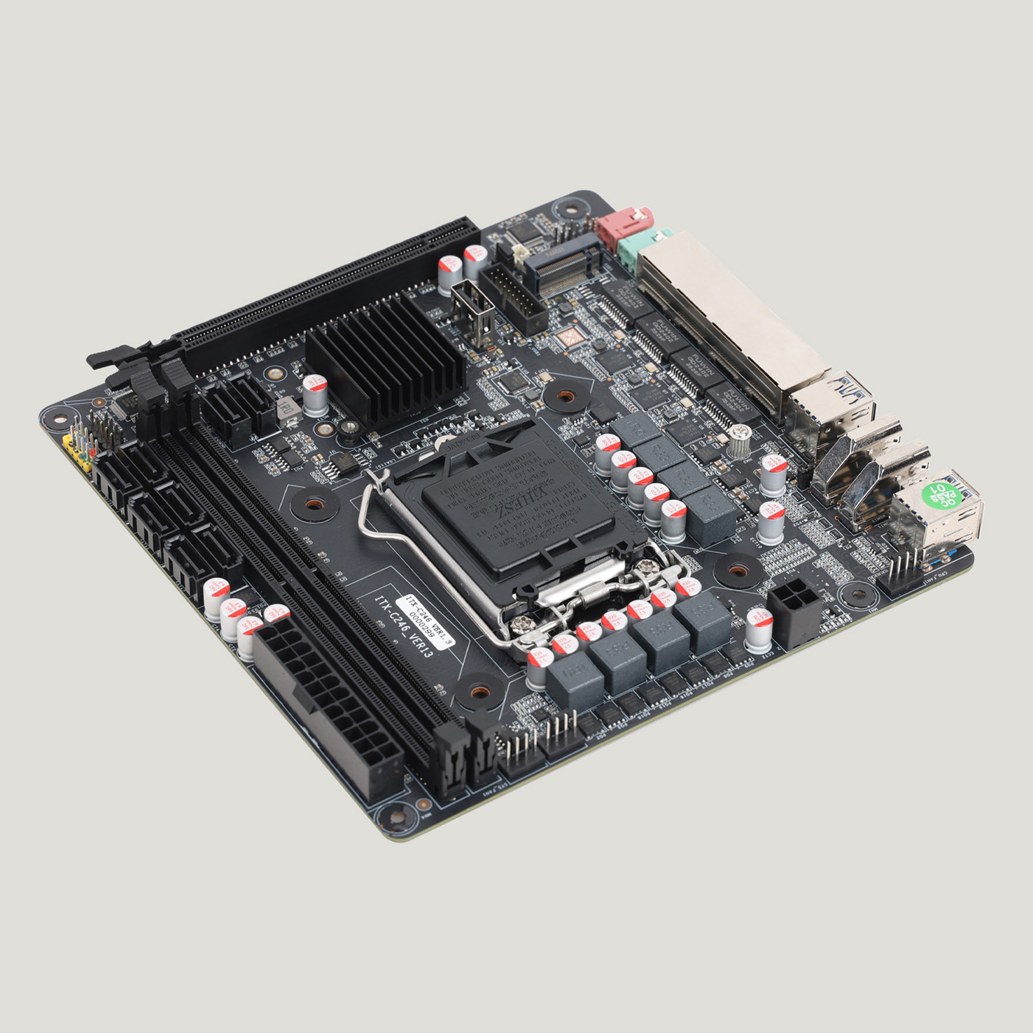 Płyta główna LGA1151 C246 Vpro – Nas Motherboard 8 Sata Mini Itx recenzja i cena